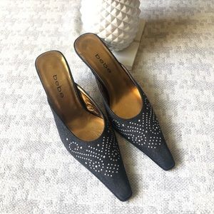 [Bebe] kitten heel shoes- size 7